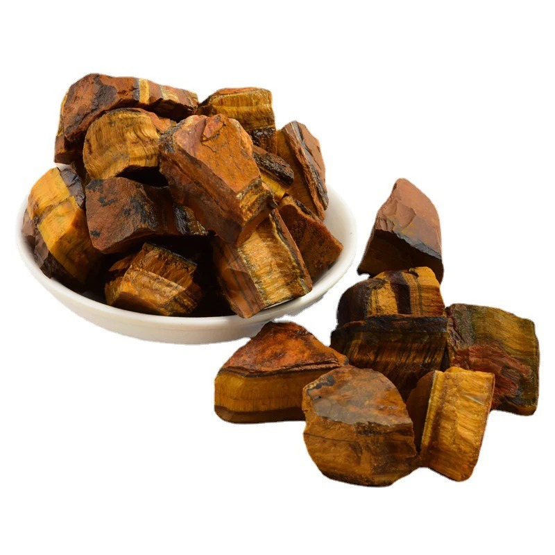 Fish Tank Gravel - Natural Tiger Eye Raw Stone Rough