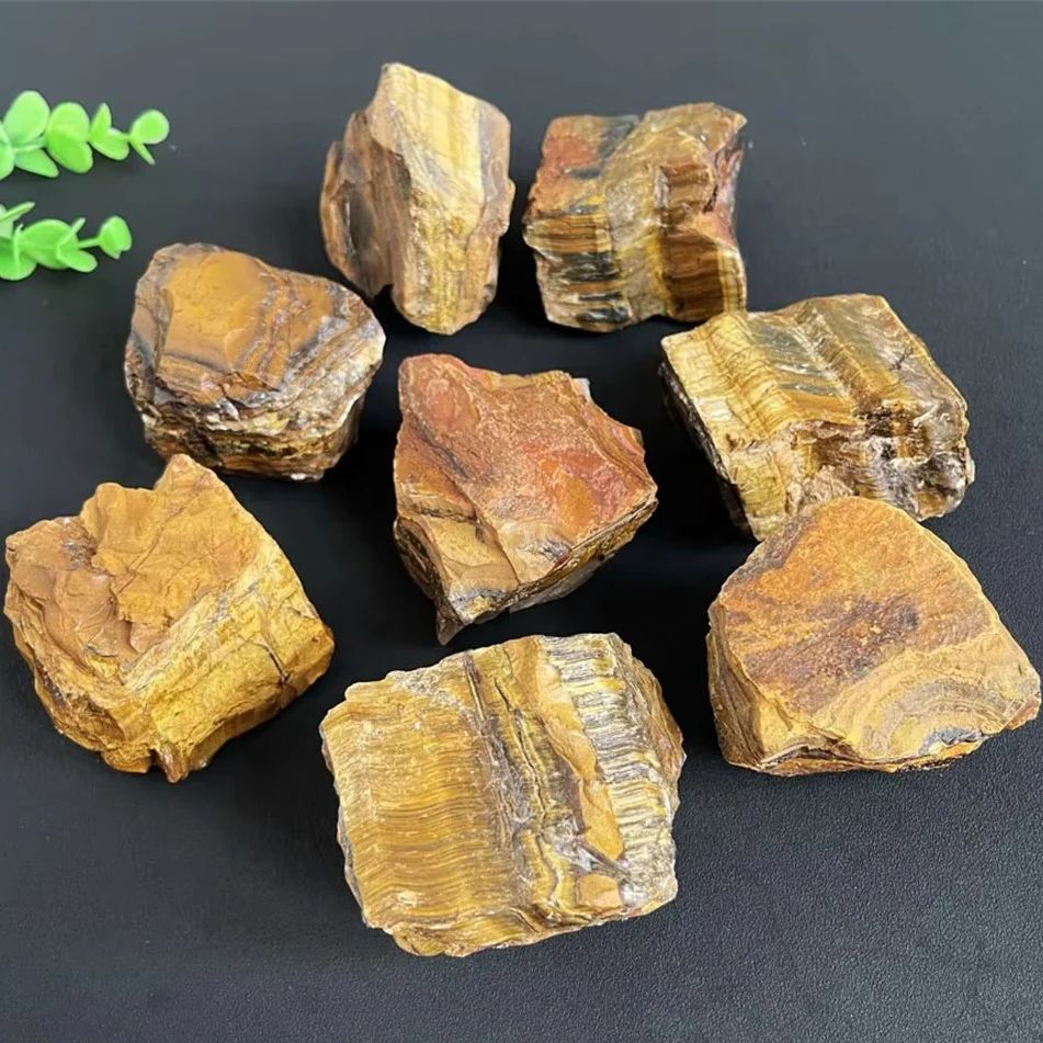 Natural Tiger Eye Raw Stone Ro - огляд і ціна Fish Tank Gravel