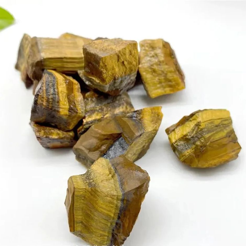 Natural Tiger Eye Raw Stone Ro - огляд і ціна Fish Tank Gravel