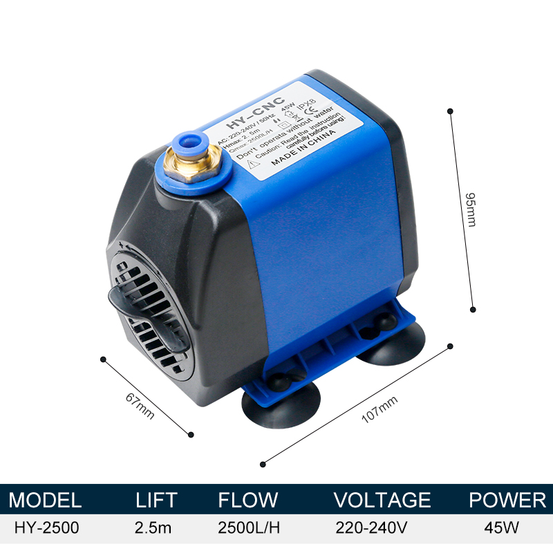 Ultra Quiet 220V Submersible W - огляд і ціна Aquarium Pump