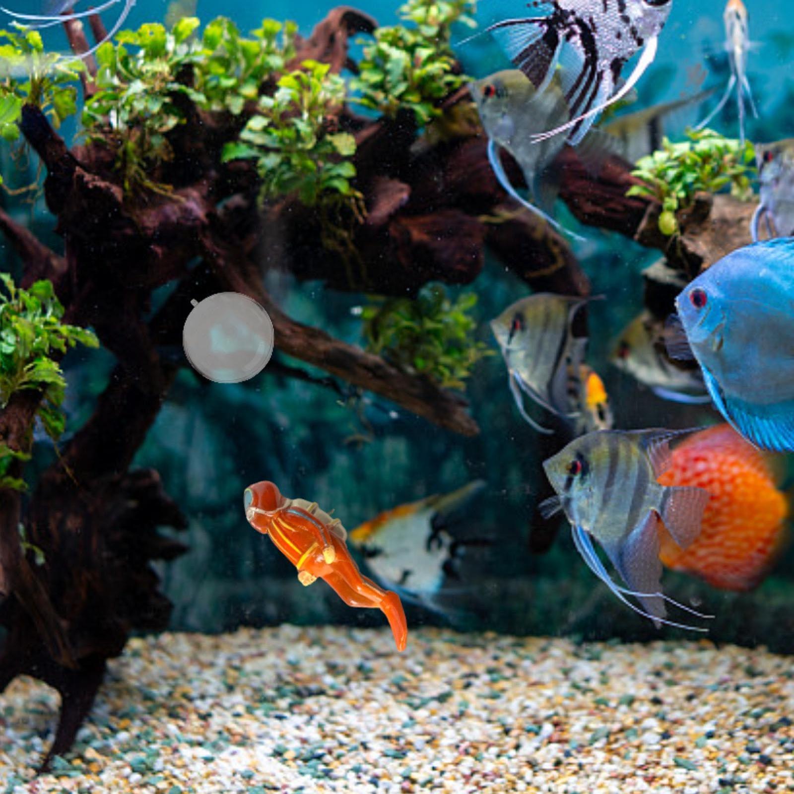 Resin Miniature Diver Figurine - огляд і ціна Aquarium Decor