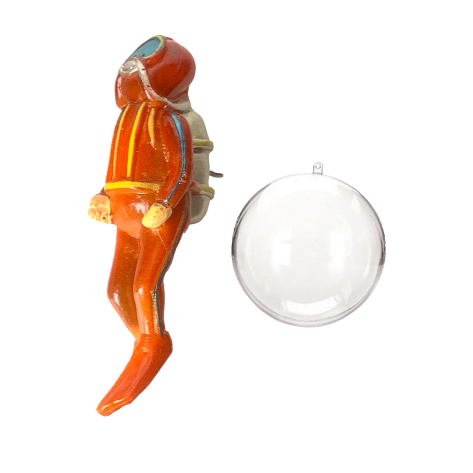 Resin Miniature Diver Figurine - огляд і ціна Aquarium Decor