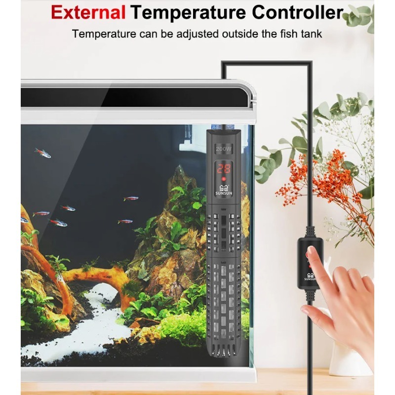 Aquarium Submersible Heater Fi - огляд і ціна Fish Tank Heater