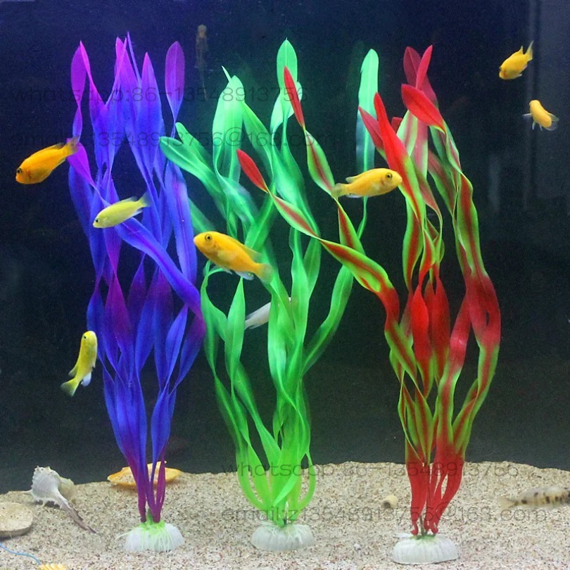 5/10pcs Plastic Aquarium Plant - огляд і ціна Aquarium Plants