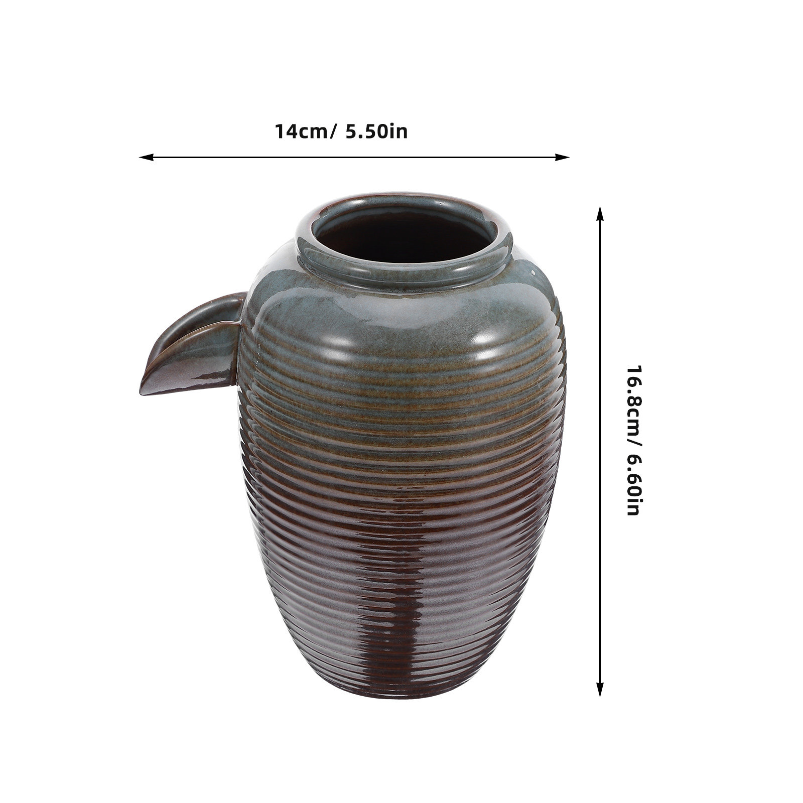 No Pump Ceramic Jar Fish Tank  - огляд і ціна Aquarium Pump