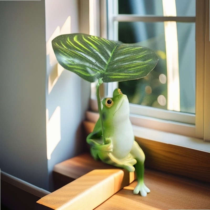 Creative Umbrella Frog Garden  - огляд і ціна Fish Aquarium Home