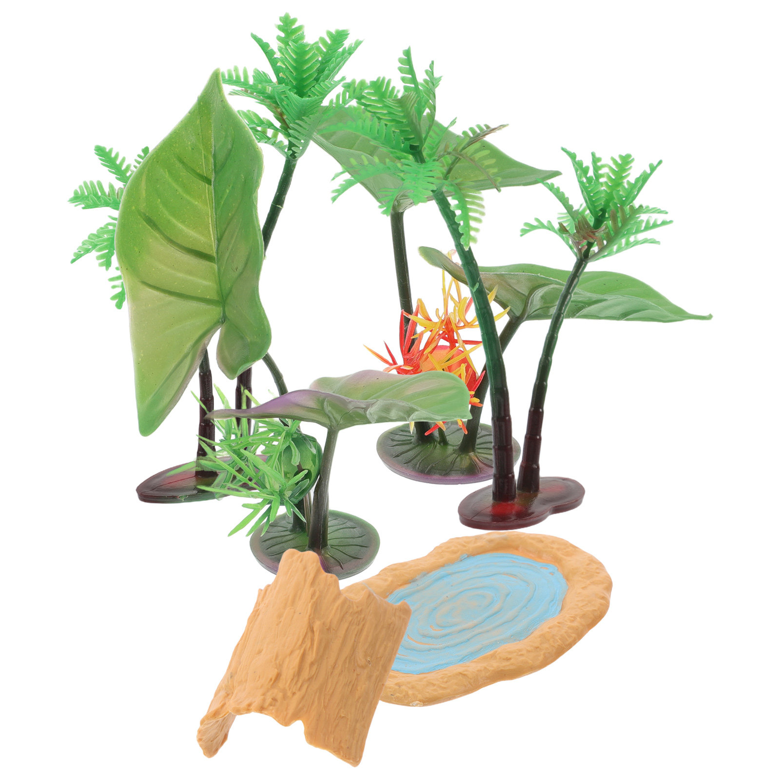 1Set Realistic Miniature Pond  - огляд і ціна Aquarium Decor