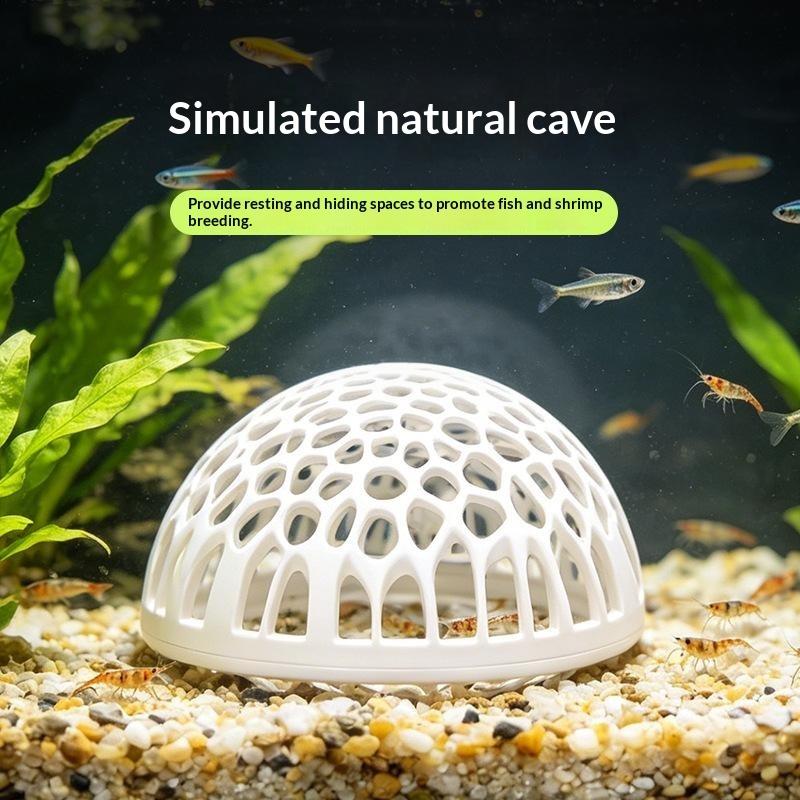 New Aquarium shrimp house Cave - огляд і ціна Aquarium Fish Betta