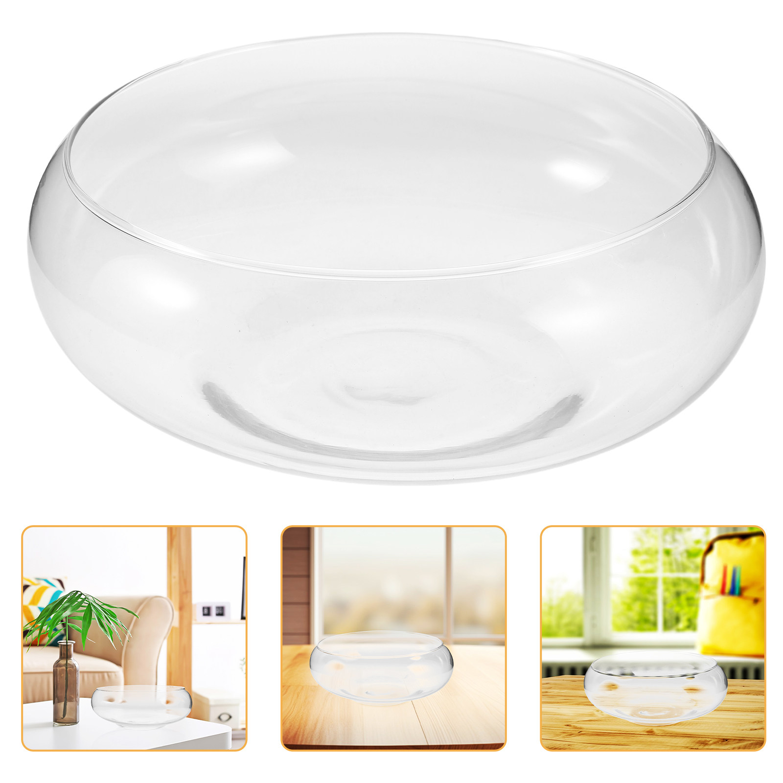 Glass Hydroponic Planter Bowl  - огляд і ціна Aquarium Plants