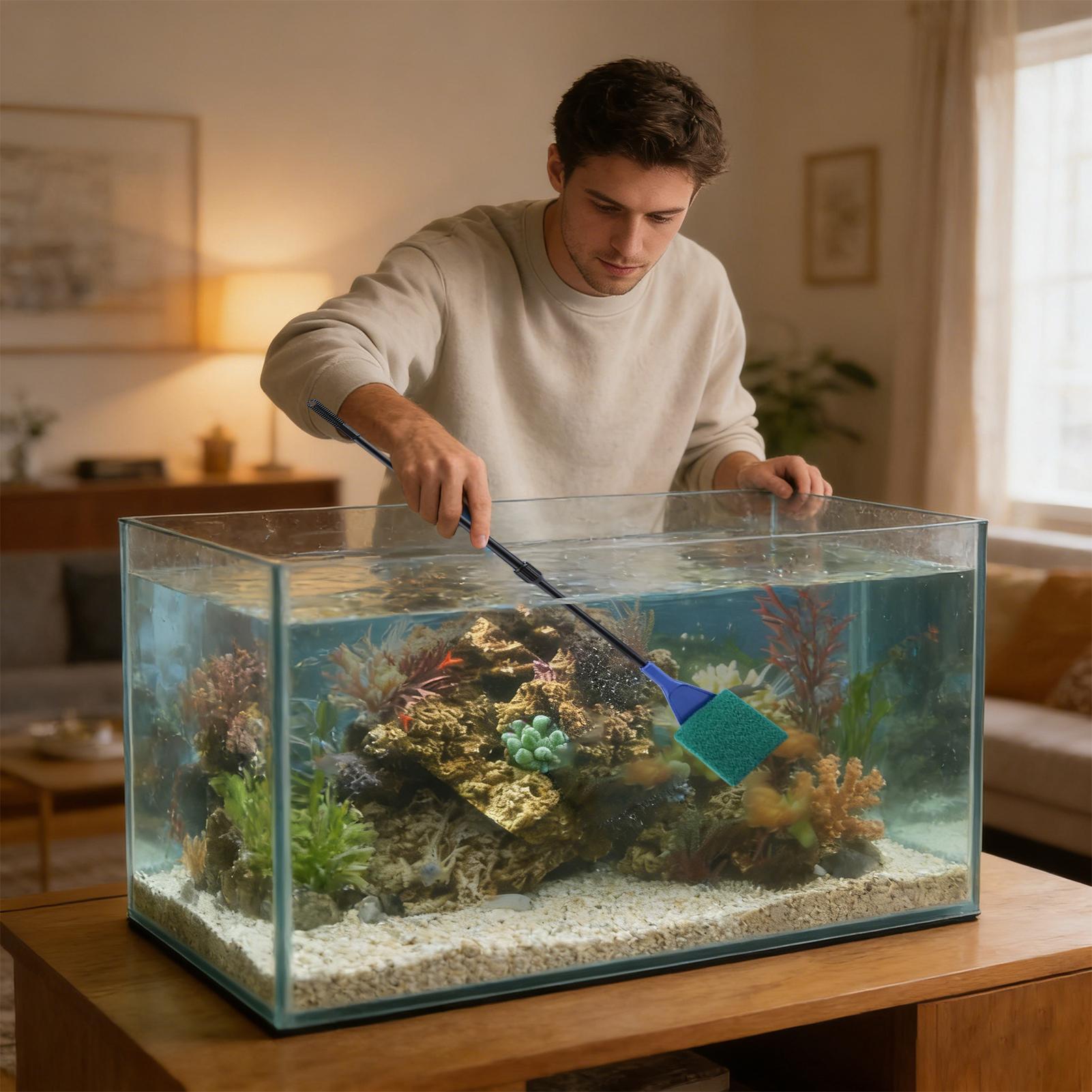 Aquarium Cleaning Kit With Lon - огляд і ціна Aquarium Fish Betta